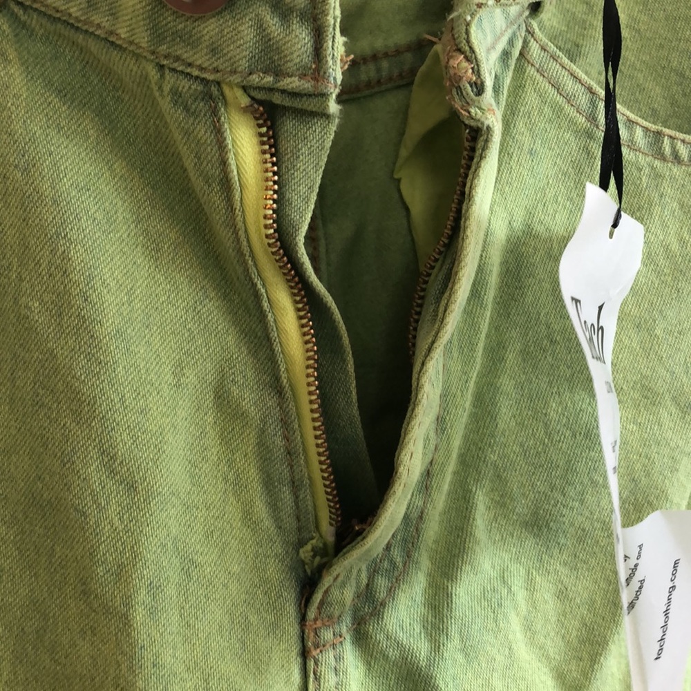 TACH CLOTHING Lubina Jean in Green - Picture 6 of 7